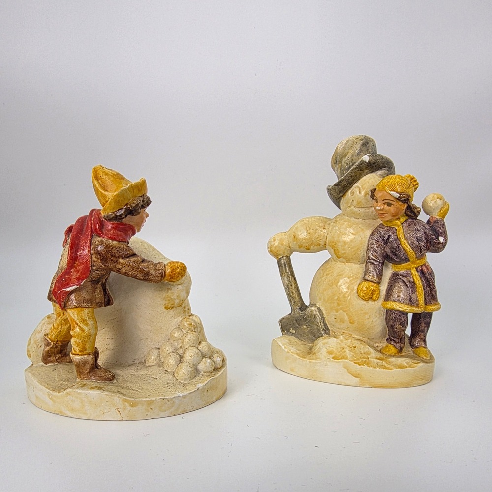 Sebastian Miniatures Figurine‎ Set Unisex OS Multicolor Snowman Limited Edition